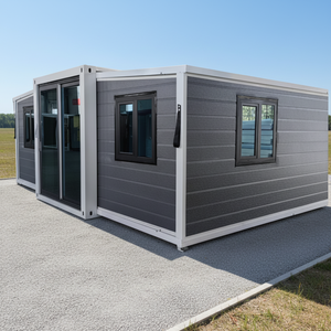 Casa Pieghevole Versatile a Doppia Ala per Uso Misto, Prefabbricata Espandibile 20ft 40ft, per Ufficio e Residenziale - Product Image 1