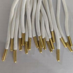 100% Braided Polyester Drawstring Cord Custom Hoodie <b>String</b> Aglet Metal Tip for Round Hoodie Pants & Shoes - Product Image 1
