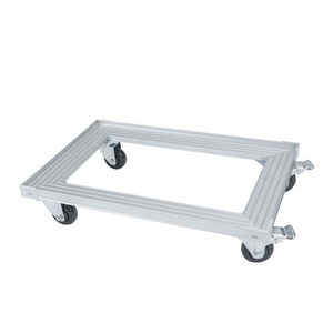 Carro en forma de tortuga de aleación de aluminio con bandeja de transporte para transportar moldes para hornear y herramientas para pasteles - Product Image 4