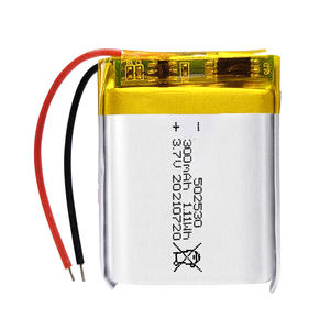OEM 402530 502530 602530 802530 충전식 리튬 이온 폴리머 배터리 <span class=keywords><strong>3.7V</strong></span> 350mAh 450mAh <span class=keywords><strong>550mAh</strong></span> 702530 리튬 이온 폴리머 배터리 - Product Image 1