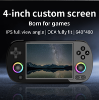 RG40XXH 4 pouces Écran Rgb Light Joysticks Support 5G Wifi Console de jeu portable multijoueur en ligne 64GB Contrôleur de jeu
