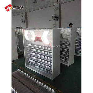 Espositore Moderno a 6 Ripiani in Metallo con Spintori in Acrilico, Mobile <span class=keywords><strong>per</strong></span> Negozi di <span class=keywords><strong>Tabacchi</strong></span>, <span class=keywords><strong>Arredamento</strong></span> <span class=keywords><strong>per</strong></span> Esposizione Sigarette - Product Image 3