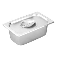 Plats de service pour buffet traiteur, chauffe-plats, taille 1/3, en acier inoxydable 201 304, récipient alimentaire, pour crème glacée, bac Gastronorm GN