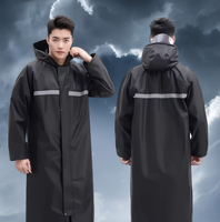 Combinaison de pluie en bâche une pièce 2025, qualité chantier, imperméable, design renforcé et épaissi, pour hommes, usage industriel