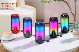 TG651ซับวูฟเฟอร์ Hi-Fi บลูทูธไร้สายแบบพกพาขนาดเล็กลำโพงเอาต์พุต5W ไฟออก T & G - Product Image 6