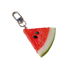 Fashion PVC Plastic Eco-friendly Simulation Fruit Keychain Realistic Strawberry Bag Pendant - Product Image 6