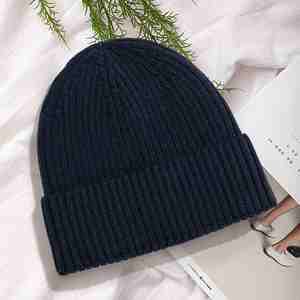 Gorros de Punto Modernos Unisex para Otoño e Invierno, con Bordado 3D, Tejido Cómodo para Adultos, 100% Acrílico, 56-58CM - Product Image 1