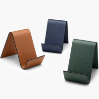 Support de télécommande multifonctionnel moderne fait main en cuir PU, organiseur de rangement pour télécommandes, pour la maison et le bureau