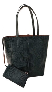 กระเป๋าเปิดทำจากหนังแท้สำหรับสุภาพสตรี - Product Image 2