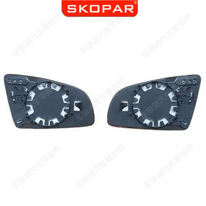 Cristal de espejo retrovisor Skopar para Audi A4 B7 2001-2008, tipo convexo, número de pieza 8E0857536E 8E0857535E - Product Image 4