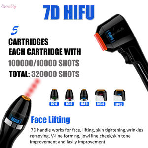 持ち運び可能なフェイシャルマシン、顔のリフトアップ、肌の引き締め、しわ防止＆肌の若返り美容機器 - Product Image 2