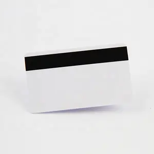저렴한 가격 흰색 PVC 카드 형광제없이 빈 플라스틱 ID 카드 UV 보이지 않는 로고