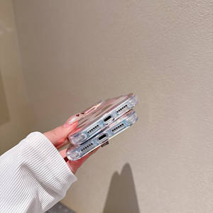 غطاء هاتف محمول بطبقتين بتقنية IMD لآيفون 17 برو ماكس وآيفون 13 و14، غطاء هاتف نسائي - Product Image 4