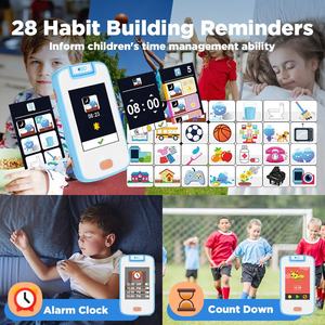 Nouveaux produits <span class=keywords><strong>2023</strong></span> Jouets pour enfants Téléphone portable intelligent avec caméra rotative à 180 degrés Vente en gros Marque privée - Product Image 5