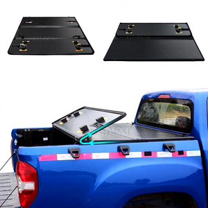 Benext  Couvre-caisse de camionnette en aluminium à trois plis pour Nissan <span class=keywords><strong>Navara</strong></span> NP300 Great Wall Poer Toyota pour Hilux - Product Image 1