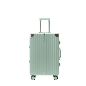 <b>Large</b> Capacity 20 Inch Stripe Trolley Suitcase With Lock For Men Leisure Travel Spinner Wheels Summer 2023 - Product Image 1