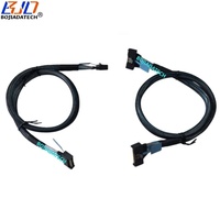 Câble d'extension pour carte graphique PCI-E 5.0 16X, adaptateur PCIe X16 vers 2 MCIO (SFF-1TA-1016) 8i 8x, carte d'extension GEN5 64 Gbps