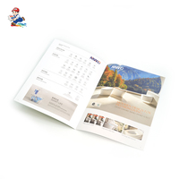 Brochure d'entreprise personnalisée à piqûres apparentes, pelliculage mat-brillant, gaufrage 3D, estampage à chaud/froid UV