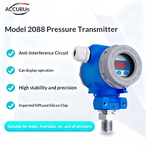 Transmissor de Pressão Digital de Silício Difundido Tipo Martelo com Carcaça de Alumínio 2088, <span class=keywords><strong>Sensor</strong></span> Hidráulico à Prova de Explosão 4-20mA - Product Image 2