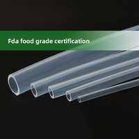 Tube en silicone de qualité alimentaire, pompe péristaltique sans alimentation, pompe à vide, tuyau de transmission transparent, résistant aux hautes températures