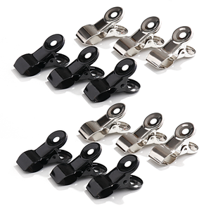 Porte-billets en métal 15mm Grand Bulldog Noir Binder Trombones Pince à lime/Clip <span class=keywords><strong>de</strong></span> charnière en métal pour la maison, la cuisine et le <span class=keywords><strong>bureau</strong></span> - Product Image 1