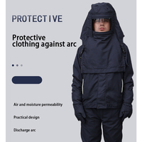 Combinaison de travail isolée contre l'arc électrique pour tout le corps, équipement de protection individuelle, salopette de sécurité avec combinaison et pantalon pour le travail