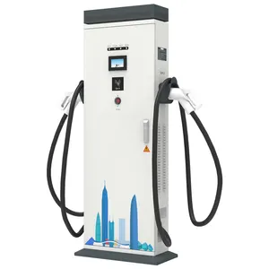 30Kw To 40Kw Ev Charger Dc Fast Charging Station Ev Charging Pile Electric Car Charging Station With Rfid 4G For Commercial Use