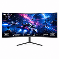 Aanpasbare fabrikant 49 inch gebogen 240Hz 1ms IPS 4K DQHD 5K pc-monitor pc-gamingmonitor voor esports arena projecten