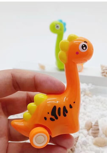 Jouet de voiture en plastique à inertie, dinosaure à long cou de style classique, <span class=keywords><strong>boomerang</strong></span>, jouet d'animaux de puzzle pour la maternelle, petits prix unisexes - Product Image 3