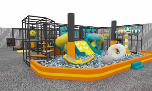 Equipo de Juegos de Interior Comercial QiaoQiao para Niños en Parques de Atracciones Z - Product Image 2