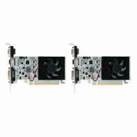 Nueva Tarjeta Gráfica GT 210 de 1GB DDR3 de 64 Bits con Ventilador, Salidas DVI/VGA, DirectX 10 para PC de Escritorio
