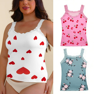 Direkt vom Hersteller: OEM Kundenspezifisch Bedrucktes Damen-Freizeit-Top mit Spitzenbesatz, Individuellem Muster und Farbe - Product Image 1