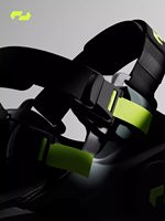 MOONWALKERS Chaussures de marche sur lune électriques intelligentes avec exosquelette à roues tout-terrain et algorithme de marche IA