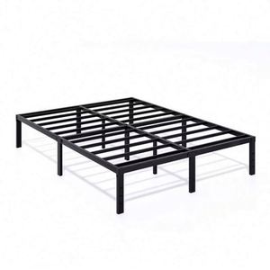 Warehohome Use Iron Durable Heavy-Duty King Size Metal Living Room Bedroom Furniture Platform Hotel Adjustable Framed <b>Bed</b> Frame - Product Image 1