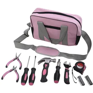 Hot Selling 29PCS Pink color Tool Set for men women home Repair
