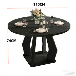 <span class=keywords><strong>Mesa</strong></span> Redonda <span class=keywords><strong>de</strong></span> Madera Personalizable en Oferta, Fácil <span class=keywords><strong>de</strong></span> Montar, para Comedor, Cocina, Sala <span class=keywords><strong>de</strong></span> Estar, <span class=keywords><strong>Mesa</strong></span> <span class=keywords><strong>de</strong></span> Cocina Estilo Rústico - Product Image 2