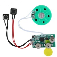 Mini enregistreur vocal à puce, module sonore enregistrable 30s pour cartes de vœux, boîtes cadeaux, brochures publicitaires, alimenté par 3 piles AG10