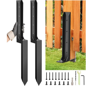 32*4*4 Trong Kim Loại Hàng Rào Bài Neo Chủ Pergola Chân Đế Spike Kim Loại Mặt Đất Móng Tay Bài Hỗ Trợ Cơ Sở Neo - Product Image 6