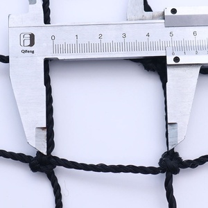 Filet de protection personnalisé en polyéthylène noué pour terrain de football, clôture de terrain de basketball, filet de patio <span class=keywords><strong>vert</strong></span> - Product Image 3