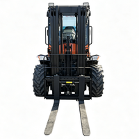Chariot élévateur tout-terrain articulé arrière de 3,5 tonnes, chariot élévateur tout-terrain robuste pour travaux de manutention en verger et en cour