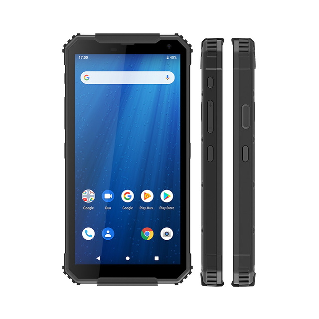 6 Inch Sunglight Readable Screen Android 9 Octa Core NFC Unlocked 4G LTE QCOM P600 High-end White Label Waterproof Smartphone