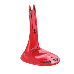 Portabiciclette regolabile in acciaio portabiciclette staccabile mozzo posteriore montabile tipo piallino per bici da strada per esterno colore rosso - Product Image 1