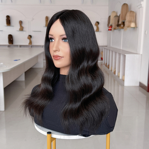 Listo para Enviar: Topper de Cabello Humano de Seda China de Color Natural, Doble Trama, 9x9 Pulgadas, Alta Densidad para Mujeres con Pérdida de Cabello - Product Image 5