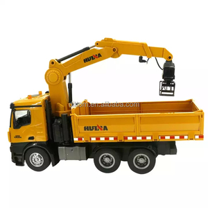 <span class=keywords><strong>Camion</strong></span> à benne basculante à grappin forestier <span class=keywords><strong>RC</strong></span> en alliage Huina 1538 1/14 2.4G 26CH Bras rotatif <span class=keywords><strong>Camion</strong></span> à grappin forestier Véhicule d'ingénierie Modèle - Product Image 3
