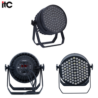 Luz LED Par RGBW OEM/ODM de 90*3W, 4/8 Canales, DMX512, Ángulo de Haz de 25°, IP20, Iluminación para Escenarios y Fiestas
