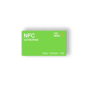 Thẻ NFC màu đen mờ | thẻ kinh doanh thông minh | thẻ mạng kỹ thuật số NFC không tiếp xúc