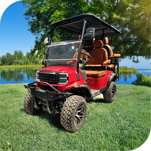 รถกอล์ฟไฟฟ้า4ที่นั่ง4500W สำหรับ4X4ล่าผู้โดยสาร4ล้อ - Product Image 6