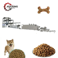 Ligne de production industrielle d'extrusion d'aliments pour animaux de compagnie, machine automatique à haute capacité pour la fabrication de croquettes sèches pour chiens et chats, 150-3000 kg/h