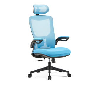 <span class=keywords><strong>Silla</strong></span> de Oficina Ergonómica Moderna, Totalmente de Malla, Respaldo Alto Ajustable, Base de Nailon, Giratoria, con Ruedas, para Hotel y Oficina - Product Image 5