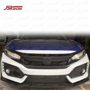 กันชนหน้า PP สไตล์ <span class=keywords><strong>TYPE</strong></span>-<span class=keywords><strong>R</strong></span> สำหรับ <span class=keywords><strong>HONDA</strong></span> <span class=keywords><strong>CIVIC</strong></span> X ปี2016-2019 - Product Image 2